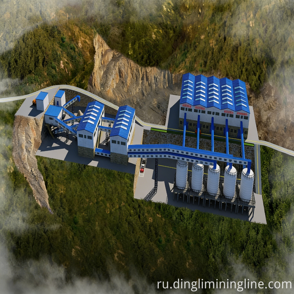 Multi-Material Stone Production Line